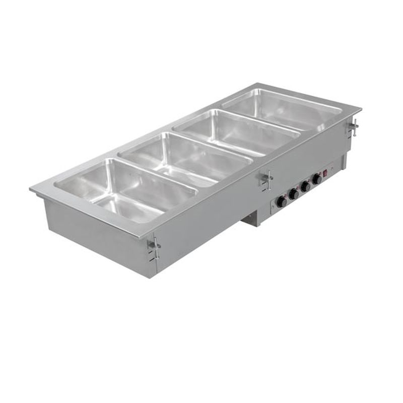 KBS Einbau Bain Marie 4x GN 1/1 mit getrennt regelbaren Becken