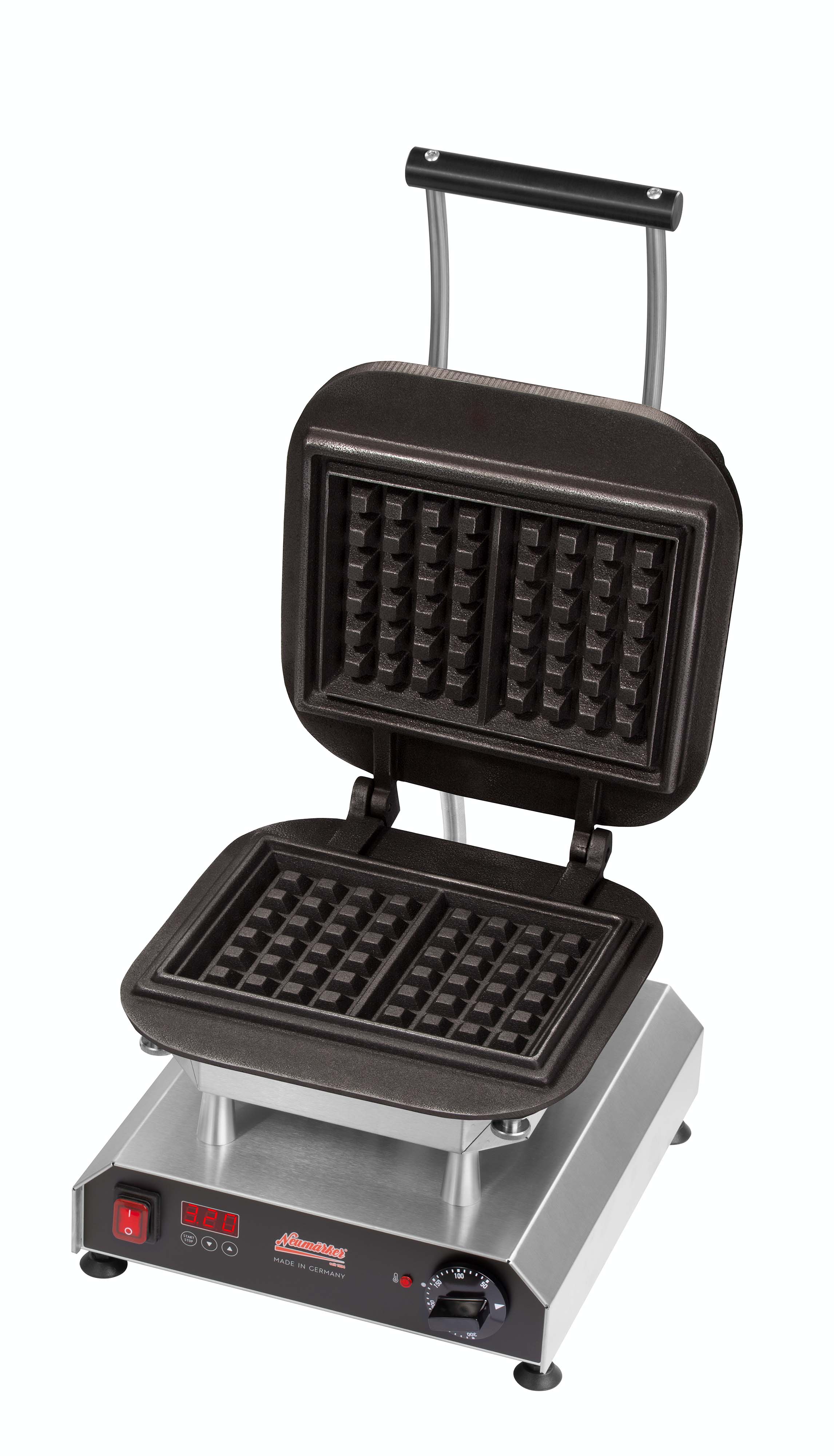Neumärker Waffeleisen Thermocook® inkl. Lorraine Waffel Wechselplatten