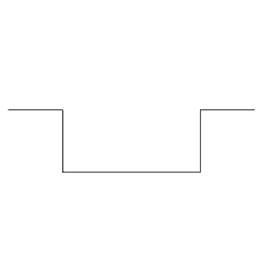 Aufpreis C-Ausschnitt zu Arbeitsplatte 60/70 cm