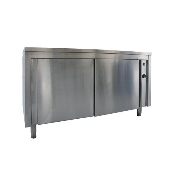 GASTROXTREM Edelstahl Wärmeschrank mit Schiebetüren - versch. Ausführungen