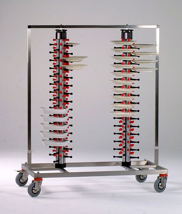 Tellerwagen 96 Teller  Tellerstapelsystem für die Gastronomie