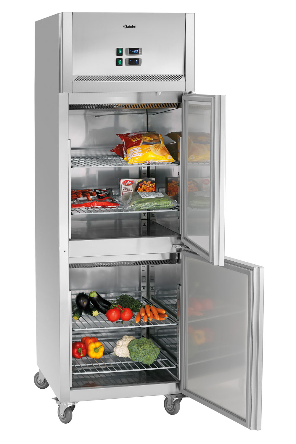 BARTSCHER Kühl-/Gefrierkombination 484L GN210 - 700826