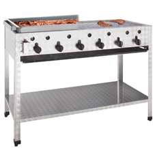 Neumärker GAS-Kombi-Standbräter 00-50455 mit 6 Brenner