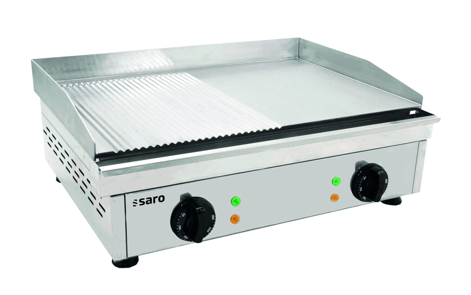 SARO Griddleplatte (gerillt + glatt) FRY TOP GM 610 M