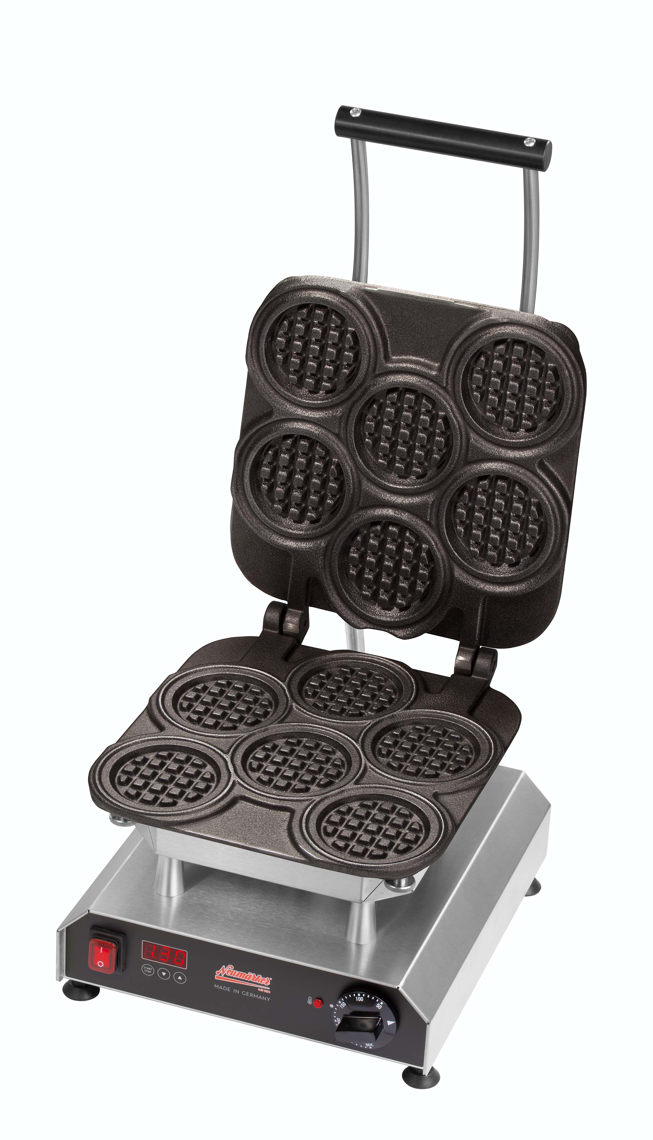 Neumärker Waffeleisen Thermocook® inkl. Waffel-Taler Wechselplatten