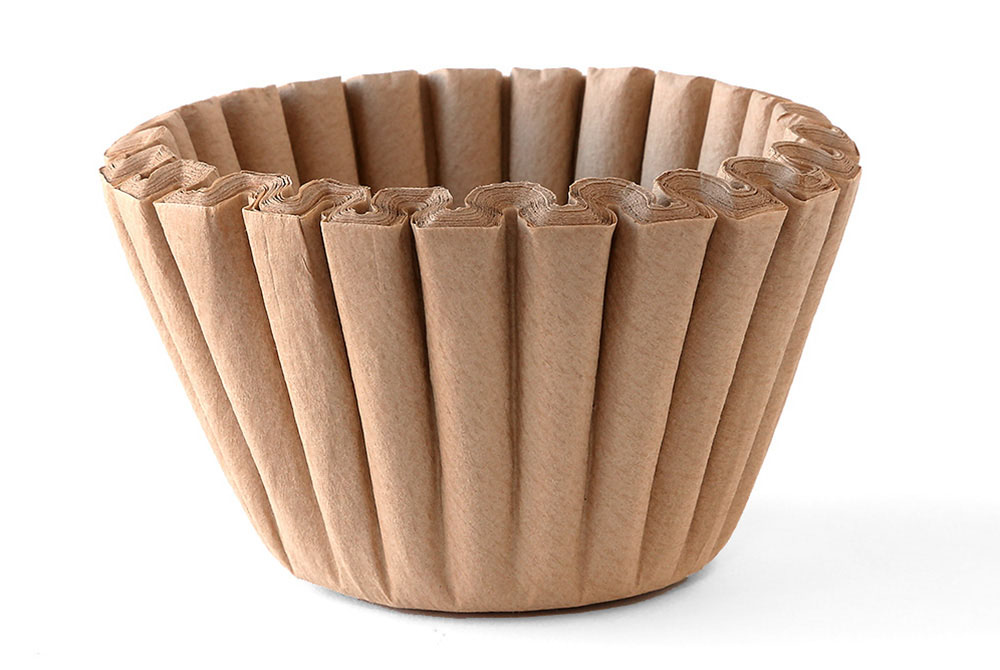 SARO Korbfilterpapier für Kaffeemaschinen, ungebleicht