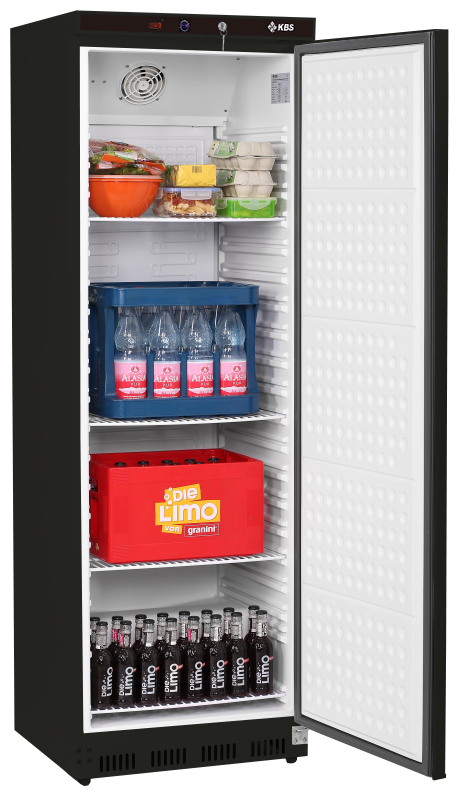 KBS Umluft Gewerbekühlschrank KBS 402 U Black Line