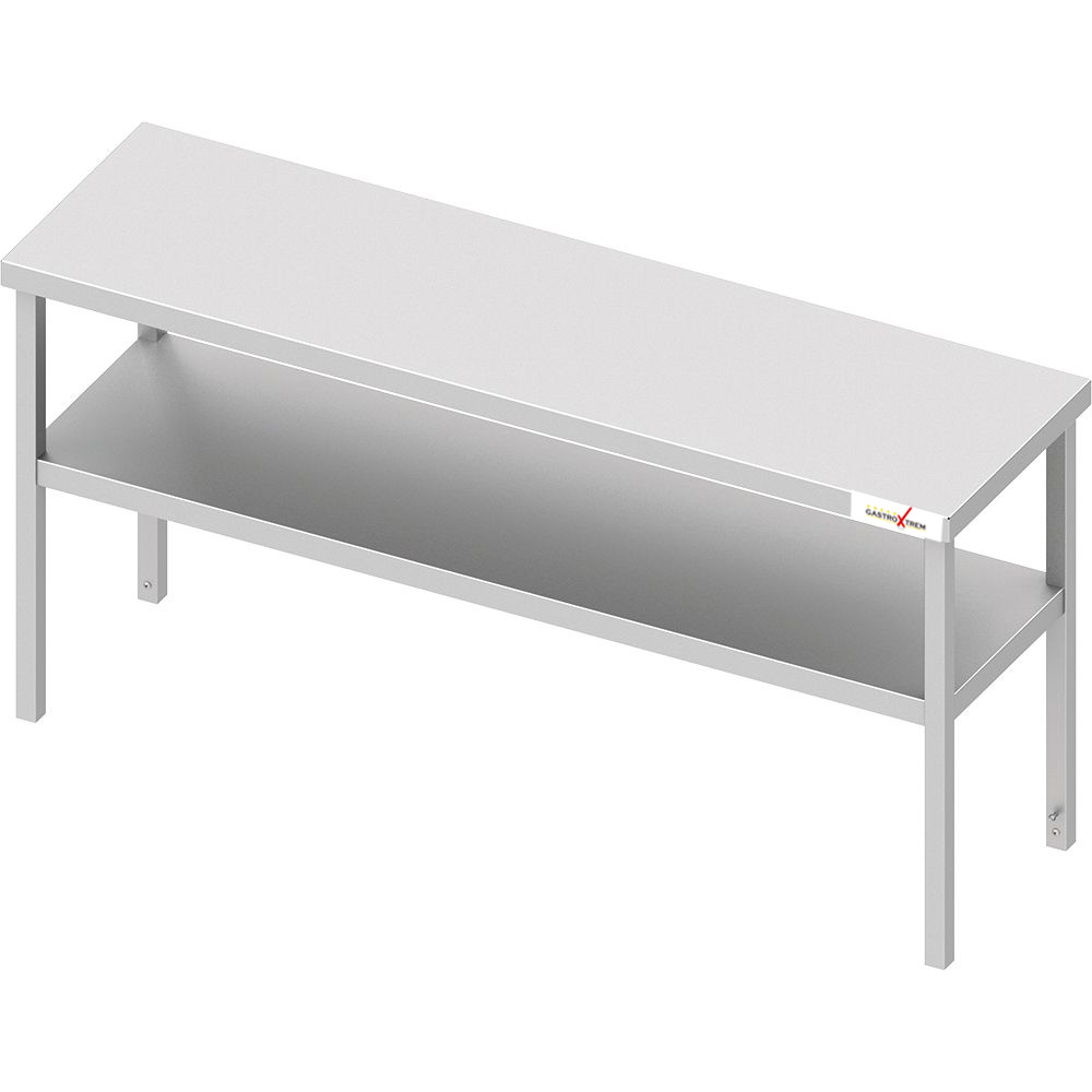 GASTROXTREM Edelstahl Aufsatzbord 2-etagig - versch. Ausführungen