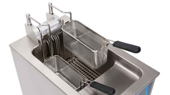 KIENLE PL2 Automatischer Doppel-Korblift für Pastakocher