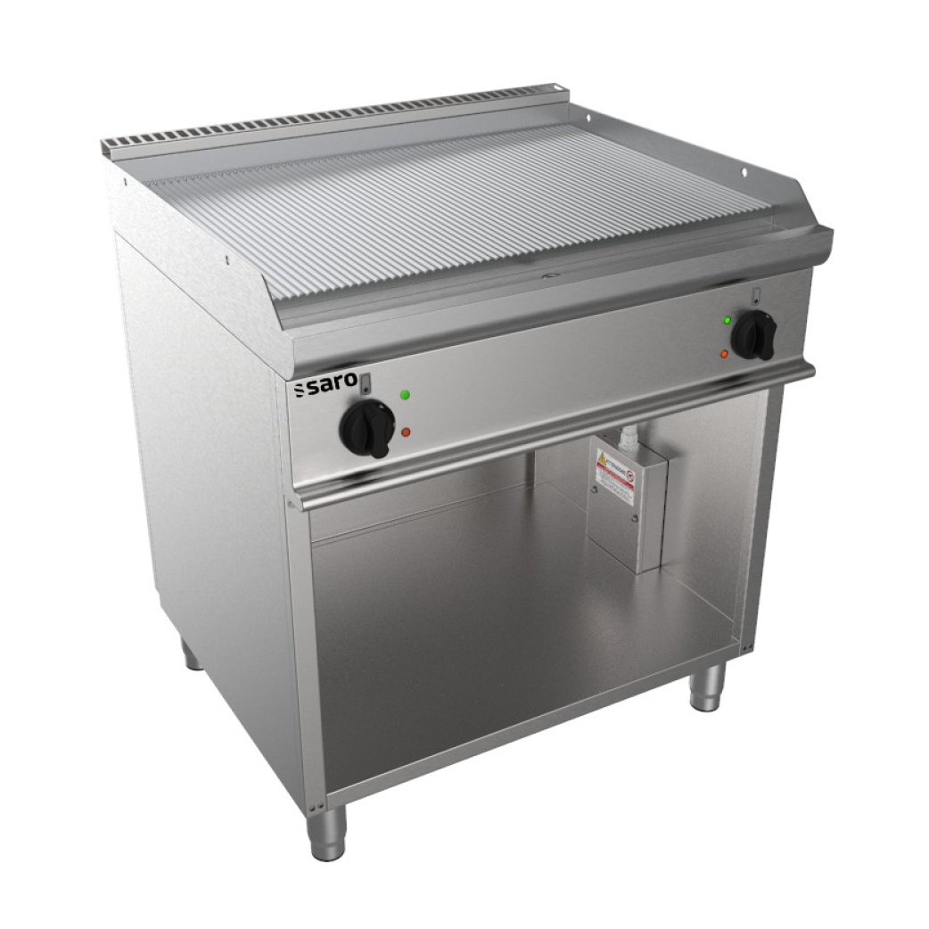SARO Elektro-Griddleplatte offenem Unterbau E7/KTE2BAR