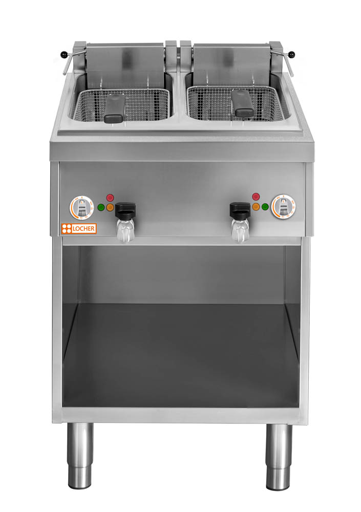 LOCHER Stand-Fritteuse 2 x 10 Liter, 20 kW 216520 by BERNER
