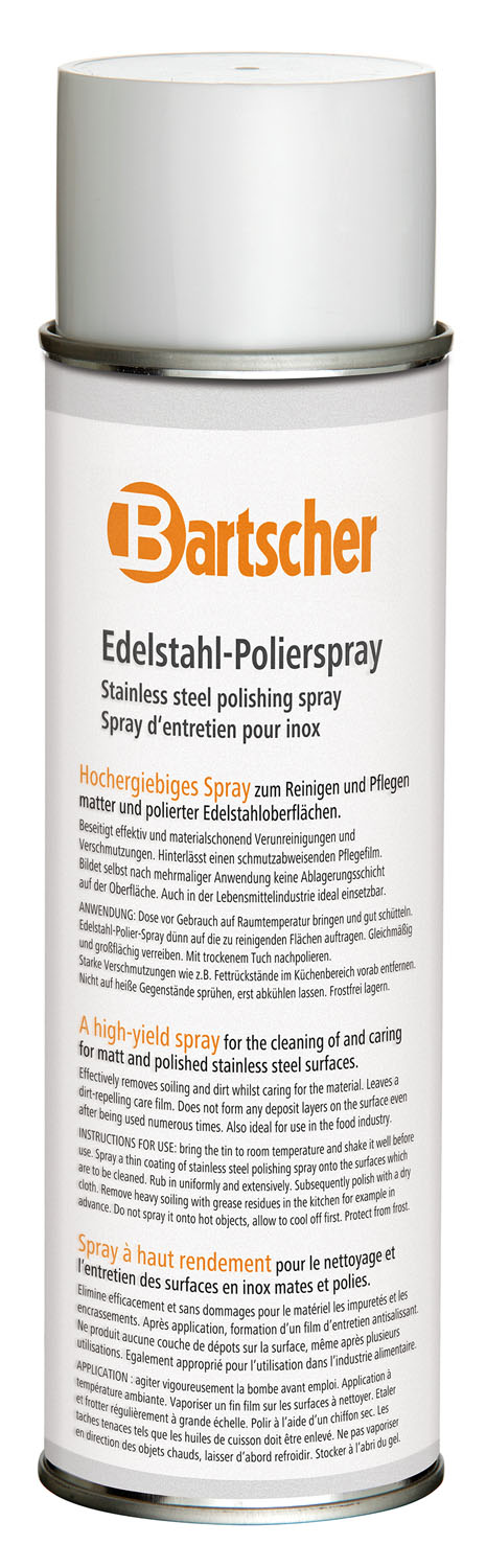BARTSCHER Edelstahl-Polierspray 500ml DS - 173031