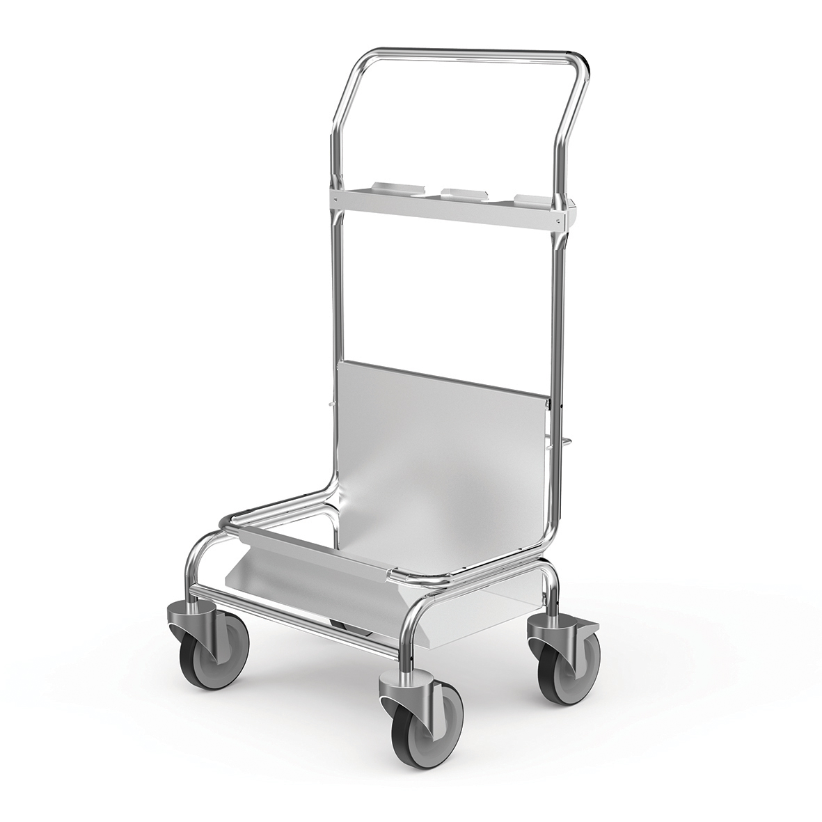 WAGEN FÜR REINIGUNGSMITTEL - KAPAZITÄT 2 KANISTER JE 10 KG.