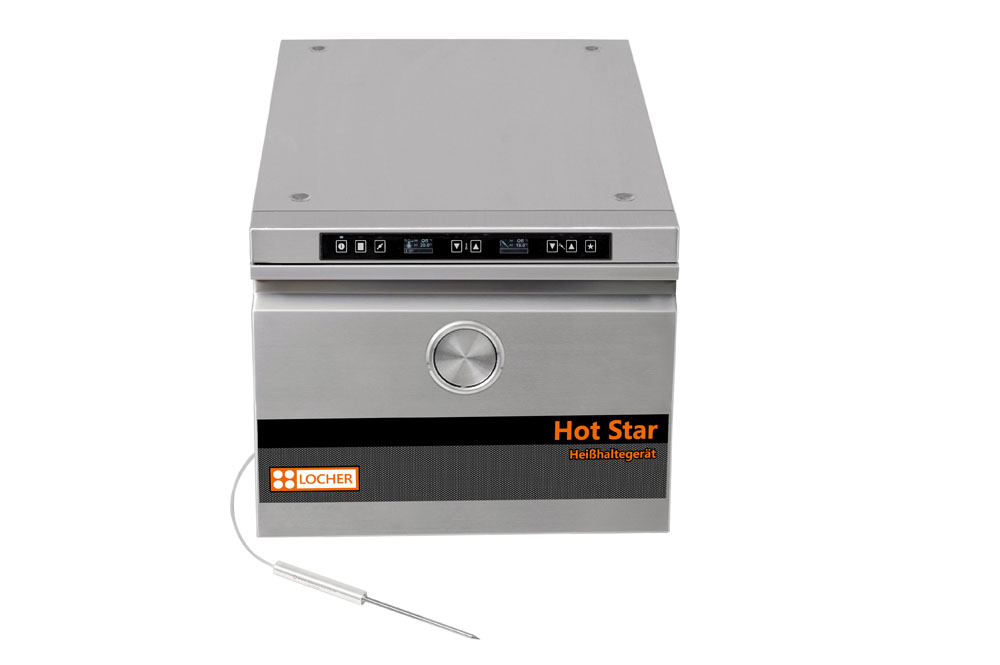 LOCHER 301720 Heißhalte- und Niedertemperatur-Gargerät LHSK - mit ﻿Kerntemperatursteuerung Berner BH