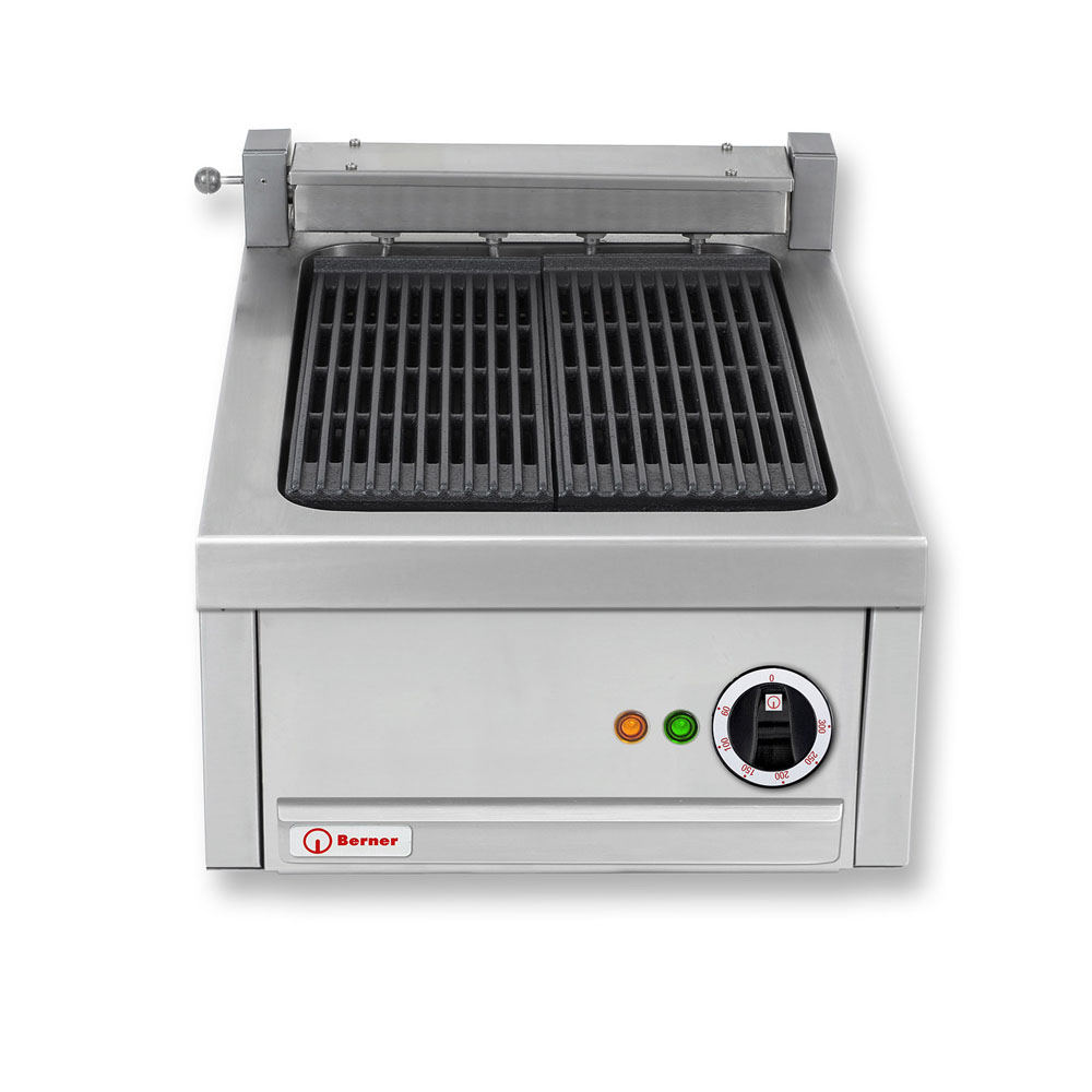 Berner BRLAH40S Steakgrill Rustica Lava Auftischgerät