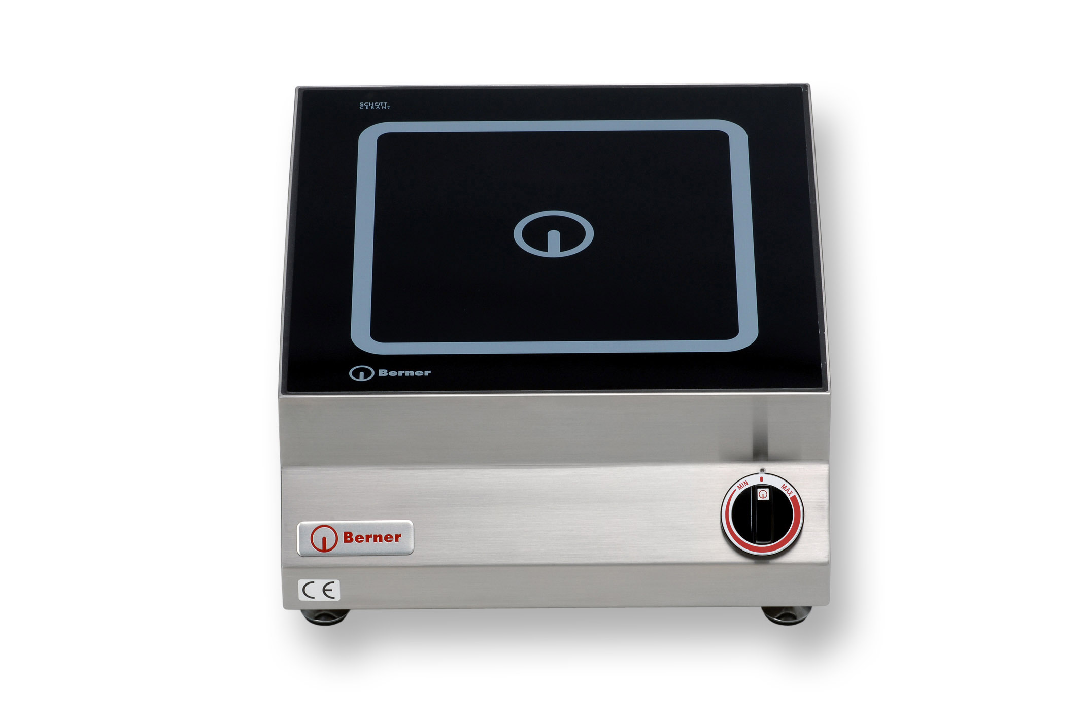 Berner BI1FF5 Tisch-Induktionskochplatte quadratisch