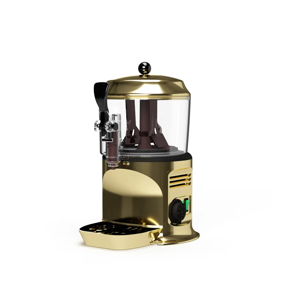 NOSCH Heißgetränke-Dispenser 3,0 ltr., gold mit Rührflügel by ugolini