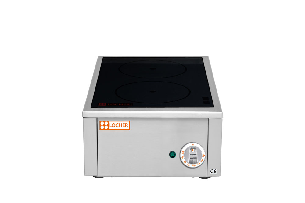 LOCHER 201331 Warmhalteplatte Tischelement beheizt 190°C