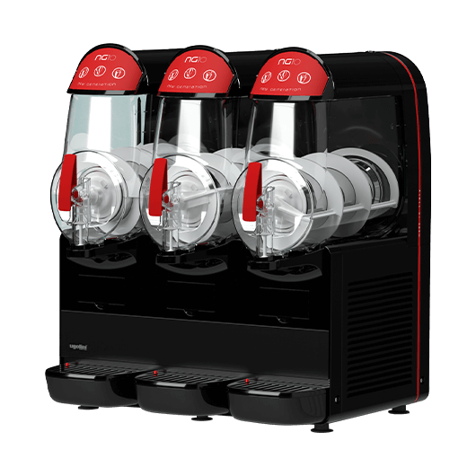 NOSCH Granitor NG Easy 10-3 BLACK, 3x10 Ltr. Eismaschine by ugolini