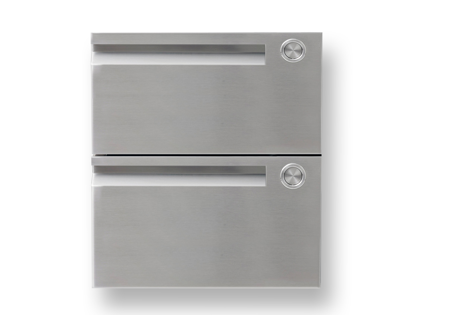 Berner BWH40/2T Warmhalteschublade 2 x GN 1/1 mit separater Sensorflächenbedienung-