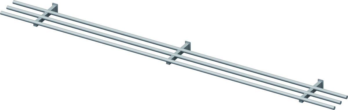 STALGAST Tablettrutsche, gerade 1000x335x120 für Speisenausgabesysteme