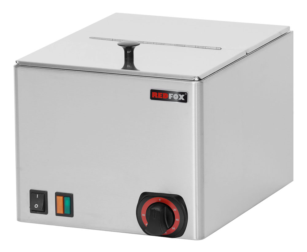 PROFIKOCHER 162615 Würstchenwärmer GN 1/2 mit Klappdeckel