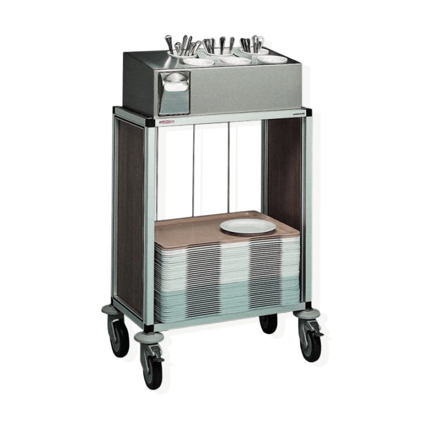 Scholl Besteck- und Tablett- Ausgabewagen AGW 504