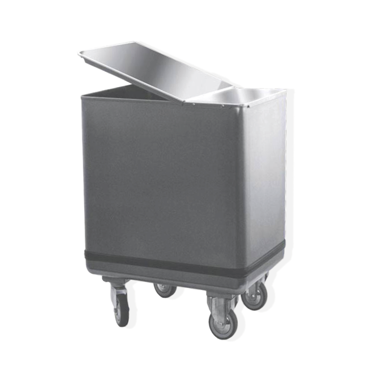 Mehlwagen und Zutatenbehälter