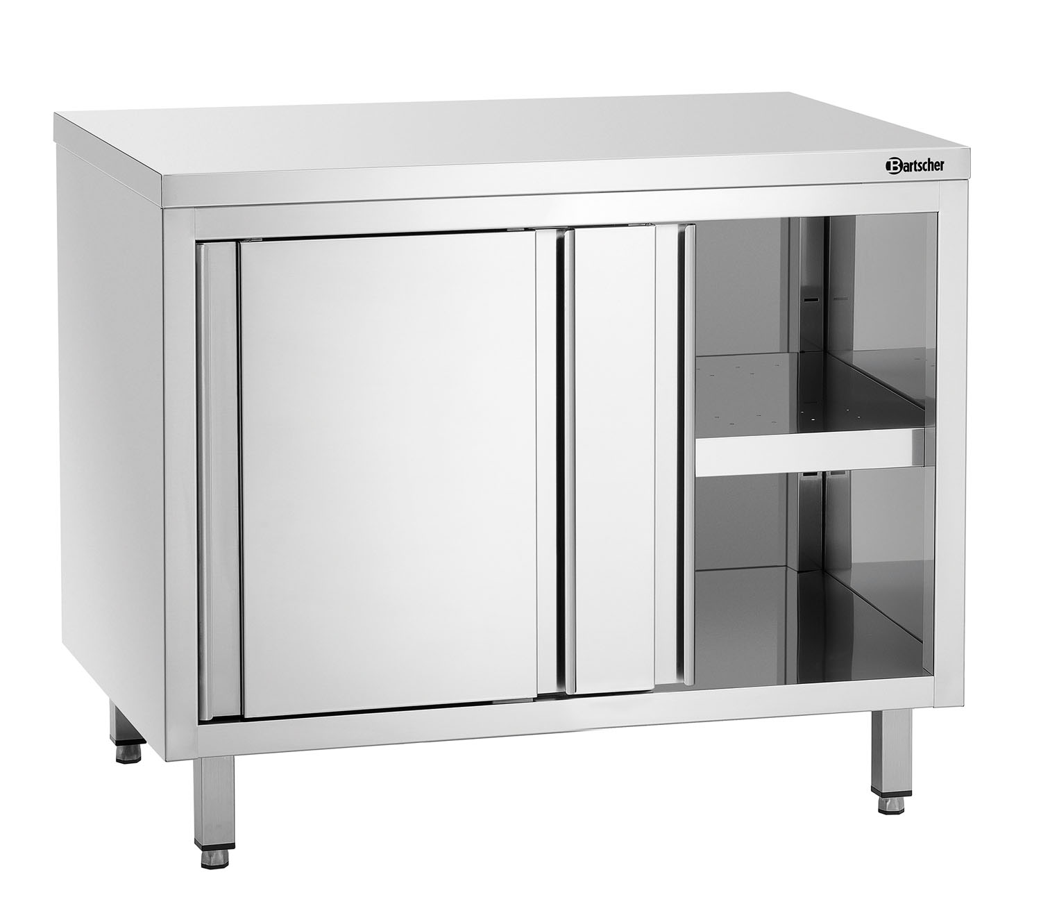 BARTSCHER Arbeitsschrank mit Schiebetüren Tiefe 700 mm - versch. Ausführungen