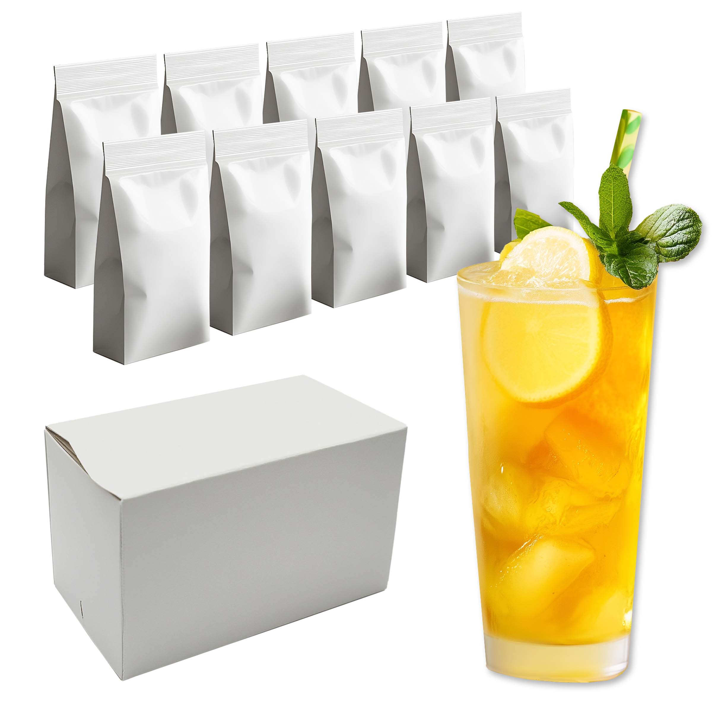 Neumärker Eistee-Ready-Mix Zitrone | Karton à 10 kg (10x 1 kg)