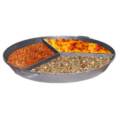 Neumärker Großraumpfanne - Ø 80 cm mit 3-Teilung