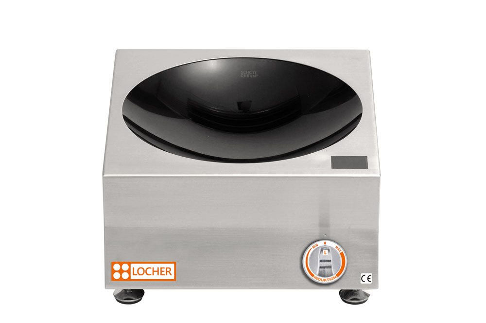 LOCHER 201280 Elektro-Induktionswok „ Kompakt “ 3,5 kW