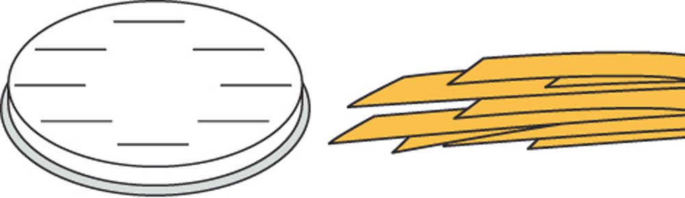 Pasta-Scheibe Ø 50 mm Fettuchine - für MPF 1,5