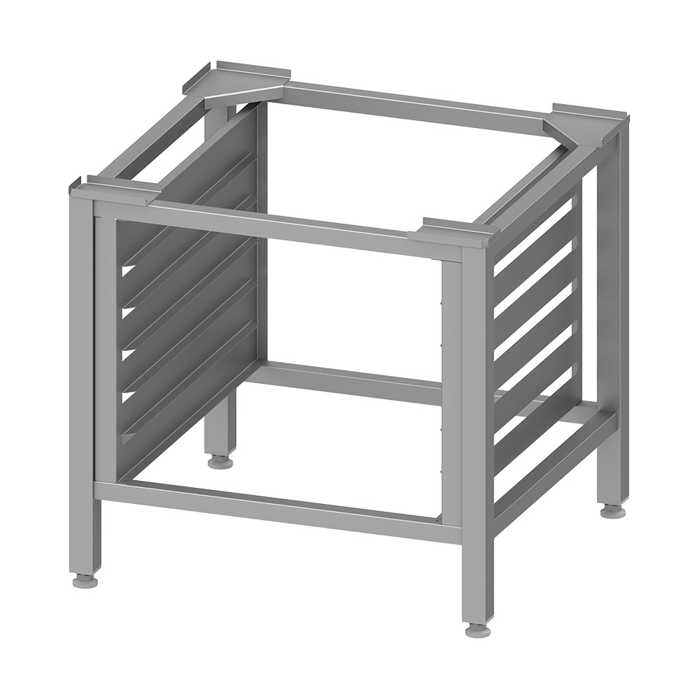 Untergestell mit 6 GN-Einschubschienen für Smart/Classic Cook, GN 1/1, h=650 mm