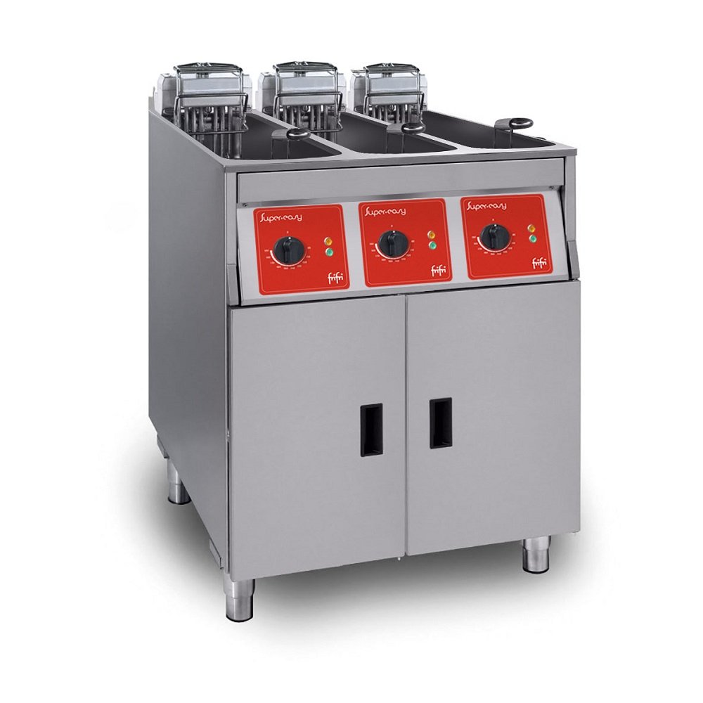 Standfritteuse frifri Super Easy 633 mit 3x11kW für Gastronomieküchen - Typ 651141