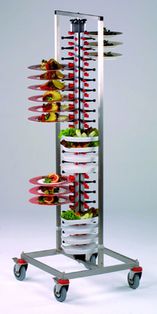 Tellerwagen 48 TellerTellerstapelsystem für die Gastronomie