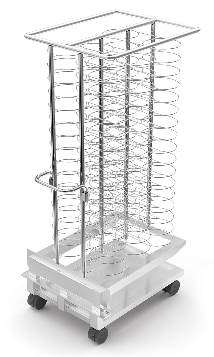 TELLER HORDENGESTELLWAGEN MIT FETTAUFFANGWANNE - Modell 202
