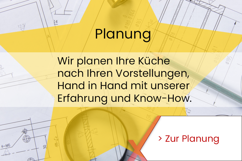 Wir planen Ihre Küche nach Ihren Vorstellungen, Hand in Hand mit unserer Erfahrung und Know-How.